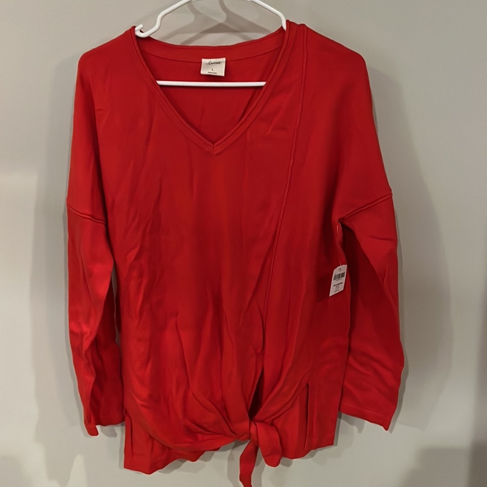 Soma V-neck Sweater with Tie (L)